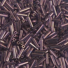 Miyuki Bugle 6mm Beads - Violet gold luster BGL2-1884